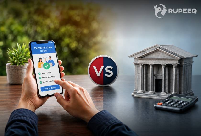 Offline vs Online Personal Loans