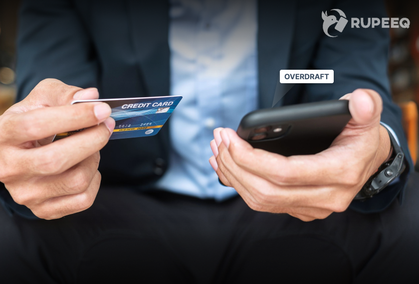overdraft vs credit card India