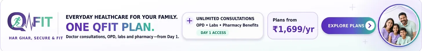 QFit Health Banner
